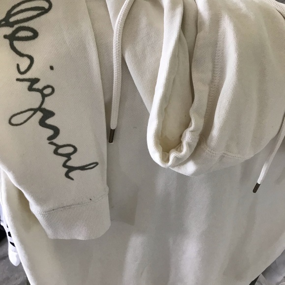 Desigual Man Off white Primitive Hoodie - Picture 4 of 4